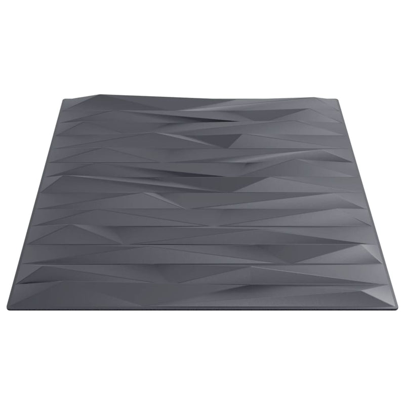 vidaXL 48 db szürke XPS kőmintás fali panel 50 x 50 cm 12 m²