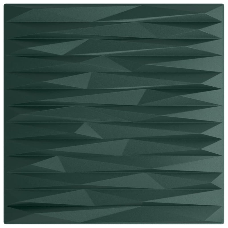vidaXL 24 db zöld XPS kőmintás fali panel 50 x 50 cm 6 m²