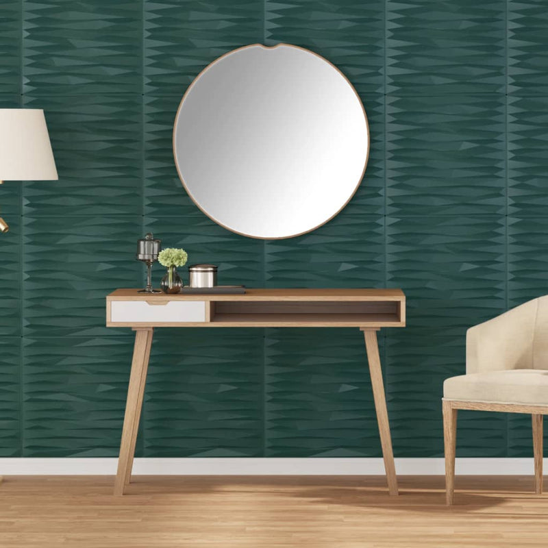 vidaXL 24 db zöld XPS kőmintás fali panel 50 x 50 cm 6 m²