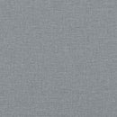 vidaXL világosszürke szövet hintaszék lábtartóval