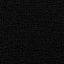 vidaXL fekete szövet hintaszék lábtartóval