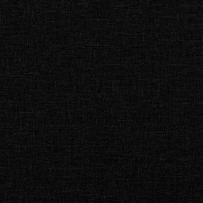 vidaXL fekete szövet hintaszék lábtartóval