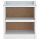 vidaXL SANDNES fehér tömör fenyőfa előszobapad 45x40x50 cm