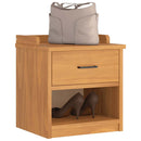 vidaXL SANDNES tömör fenyőfa előszobapad 45x40x50 cm