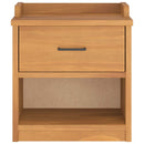 vidaXL SANDNES tömör fenyőfa előszobapad 45x40x50 cm