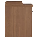 vidaXL SANDNES tömör fenyőfa előszobapad 45x40x50 cm