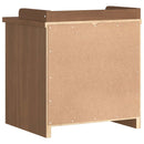 vidaXL SANDNES tömör fenyőfa előszobapad 45x40x50 cm