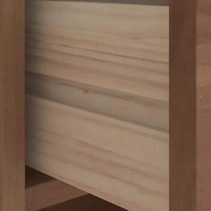 vidaXL SANDNES tömör fenyőfa előszobapad 45x40x50 cm