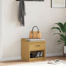 vidaXL SANDNES tömör fenyőfa előszobapad 45x40x50 cm