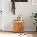 vidaXL SANDNES tömör fenyőfa előszobapad 45x40x50 cm