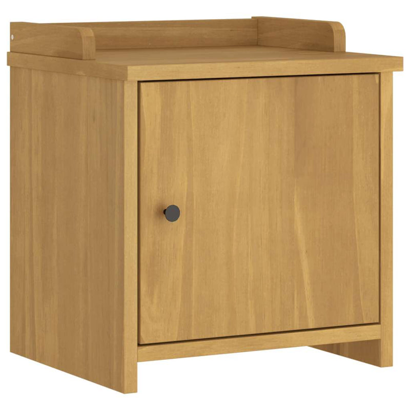 vidaXL SANDNES tömör fenyőfa előszobapad 45x40x50 cm