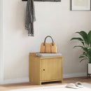 vidaXL SANDNES tömör fenyőfa előszobapad 45x40x50 cm