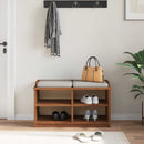 vidaXL SANDNES tömör fenyőfa előszobapad 87x40x50 cm