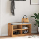 vidaXL SANDNES tömör fenyőfa előszobapad 87x40x50 cm