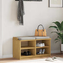 vidaXL SANDNES tömör fenyőfa előszobapad 87x40x50 cm