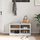 vidaXL SANDNES fehér tömör fenyőfa előszobapad 87x40x50 cm