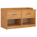 vidaXL SANDNES tömör fenyőfa előszobapad 87x40x50 cm