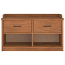 vidaXL SANDNES tömör fenyőfa előszobapad 87x40x50 cm