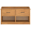 vidaXL SANDNES tömör fenyőfa előszobapad 87x40x50 cm