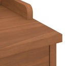 vidaXL SANDNES tömör fenyőfa előszobapad 87x40x50 cm