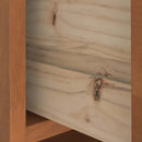 vidaXL SANDNES tömör fenyőfa előszobafa 45x40x159,5 cm