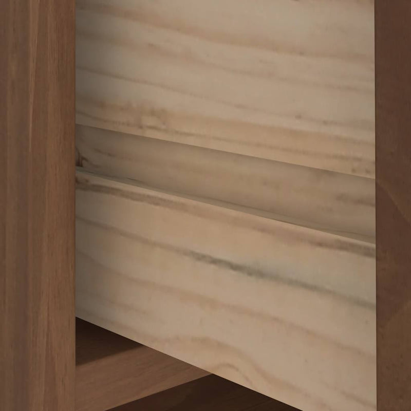 vidaXL SANDNES tömör fenyőfa előszobafa 45x40x159,5 cm