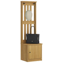 vidaXL SANDNES tömör fenyőfa előszobafa 45x40x159,5 cm