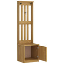 vidaXL SANDNES tömör fenyőfa előszobafa 45x40x159,5 cm