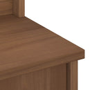 vidaXL SANDNES tömör fenyőfa előszobafa 45x40x159,5 cm