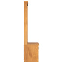 vidaXL SANDNES tömör fenyőfa előszobafa 87x40x159,5 cm
