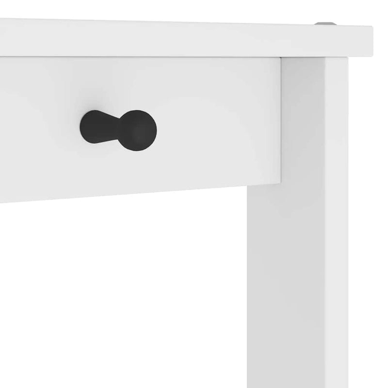 vidaXL SANDNES tömör fenyőfa előszobafa 87x40x159,5 cm