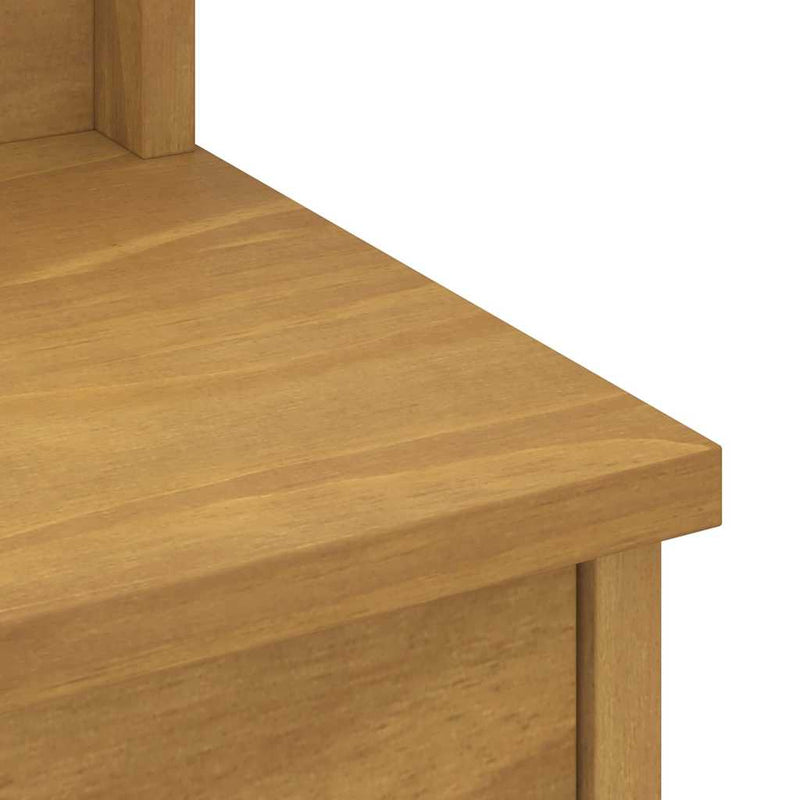 vidaXL SANDNES tömör fenyőfa előszobafa 87x40x159,5 cm