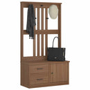 vidaXL SANDNES tömör fenyőfa előszobafa 87x40x159,5 cm