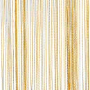 vidaXL 2 db arany zsinórfüggöny 100 x 250 cm