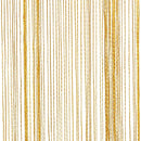 vidaXL 2 db arany zsinórfüggöny 140 x 250 cm
