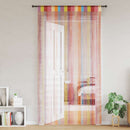 vidaXL 2 db többszínű zsinórfüggöny 140 x 250 cm