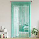 vidaXL 2 db türkiz zsinórfüggöny 100 x 250 cm
