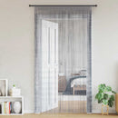 vidaXL 2 db világosszürke zsinórfüggöny 100 x 250 cm