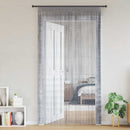 vidaXL 2 db világosszürke zsinórfüggöny 140 x 250 cm