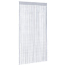 vidaXL 2 db világosszürke zsinórfüggöny 140 x 250 cm
