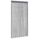 vidaXL 2 db antracit színű zsinóros függöny 140 x 250 cm