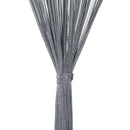 vidaXL 2 db antracit színű zsinóros függöny 140 x 250 cm