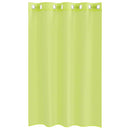 vidaXL 2 db almazöld fátyolfüggönyök rojtokkal 140x175 cm