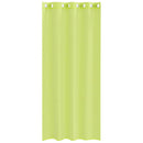 vidaXL 2 db almazöld fátyolfüggönyök rojtokkal 140x245 cm