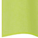 vidaXL 2 db almazöld fátyolfüggönyök rojtokkal 140x260 cm