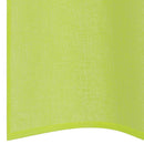 vidaXL 2 db almazöld fátyolfüggönyök rojtokkal 140x300 cm
