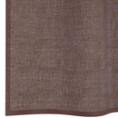 vidaXL 2 db barna fátyolfüggönyök rojtokkal 140x260 cm