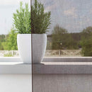 vidaXL 2 db barna fátyolfüggönyök rojtokkal 140x300 cm