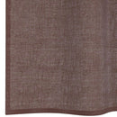 vidaXL 2 db barna fátyolfüggönyök rojtokkal 140x300 cm