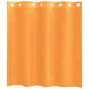 vidaXL 2 db narancssárga fátyolfüggönyök rojtokkal 140x140 cm